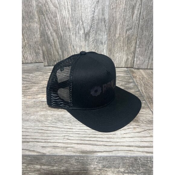 Rust Belt Nation Local Detroit Black Foil Snapback Trucker Hat Mesh RBN NWOT - Picture 4 of 8